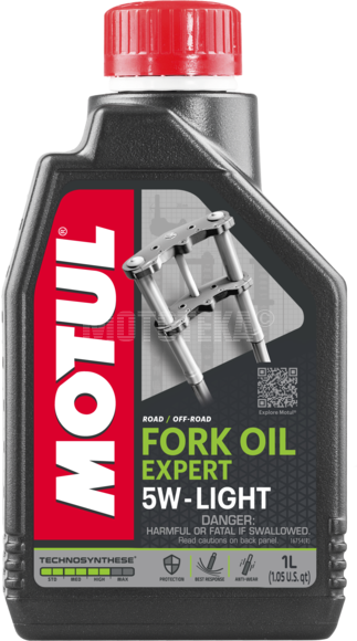 Масло вилочное MOTUL (Мотюль) Fork Oil Expert Light 5W (1L)
