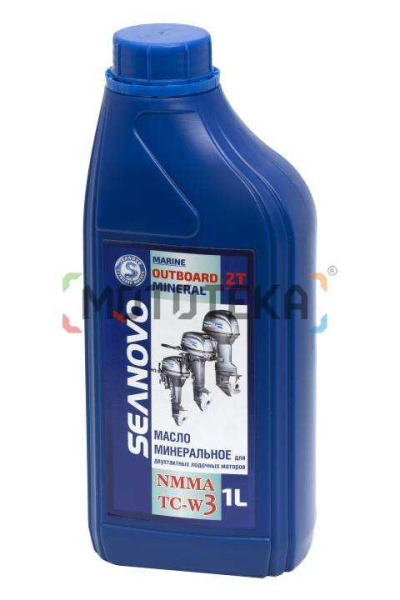Масло моторное Seanovo (Сеаново) минеральное для двухтактных моторов TC-W3 (1л) Масло моторное Seanovo (Сеаново) минеральное для двухтактных моторов TC-W3 (1л)