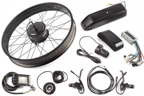 Комплект электрификации Eltreco (Эльтреко) 48V 750W FAT LCD 26" + АКБ 48V 12.5А/ч (HL)